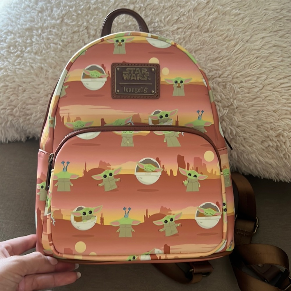 NEW Baby Yoda Grogu Star Wars mini backpack